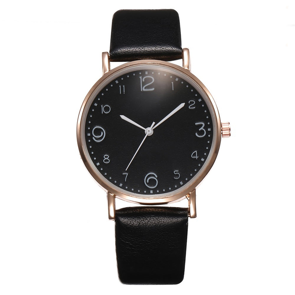 Leather Quartz Watch