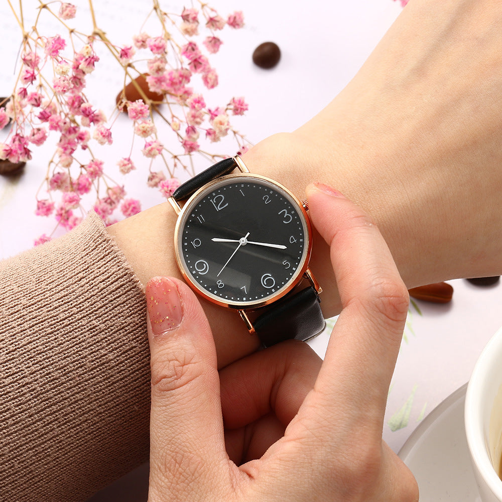 Leather Quartz Watch