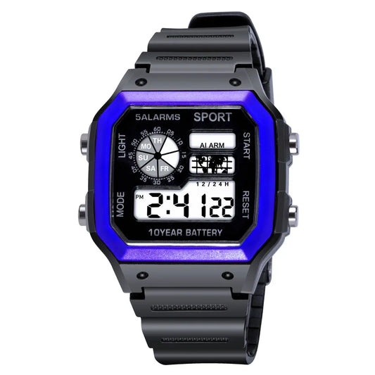 Digital Silicone Sports Watch